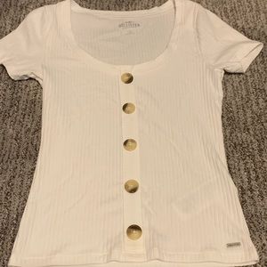 Cropped, button, and soft.